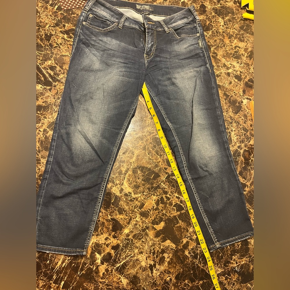 Silver Jeans Blue Relaxed Fit Denim